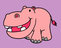 Dibujo de Hipopótamos para colorear