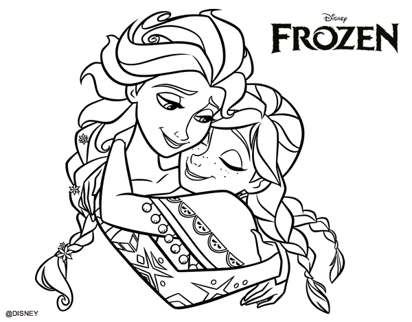 Frozen 2 para colorear - Imagui