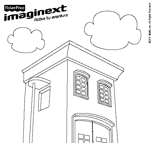 Dibujo de Imaginext 5 para Colorear