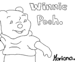 Dibujo de Winnie Pooh para colorear