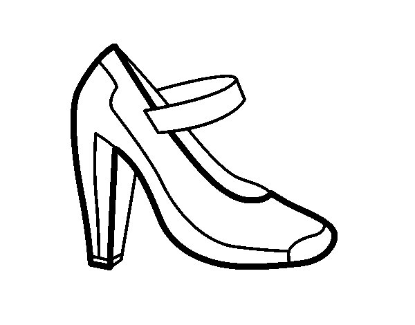 Dibujos De Zapatillas Para Colorear Sketch Coloring Page