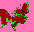 Dibujo Mariposas pintado por amalia