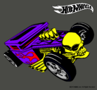 Dibujo Hot Wheels 8 pintado por angea