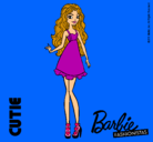 Dibujo Barbie Fashionista 3 pintado por carmencia 