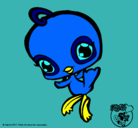 Dibujo Pajarito Littlest Pet Shop pintado por devan