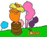 Dibujo Lorax pintado por andrea05