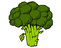 Dibujo de Brócolis para colorear