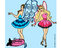 Dibujo de Barbie hadas para colorear