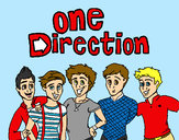 Dibujo One Direction 3 pintado por Miri1D