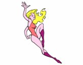 Dibujo Supermujer pintado por SAN1976