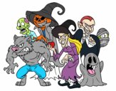 Monstruos de Halloween