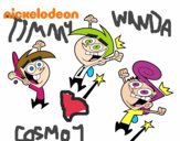 Padrinos Mágicos - Timmy, Wanda y Cosmo