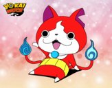 Jibanyan saludando