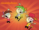 Padrinos Mágicos - Timmy, Wanda y Cosmo