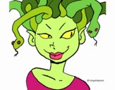 Mujer medusa