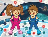 Niños astronautas