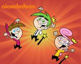 Padrinos Mágicos - Timmy, Wanda y Cosmo