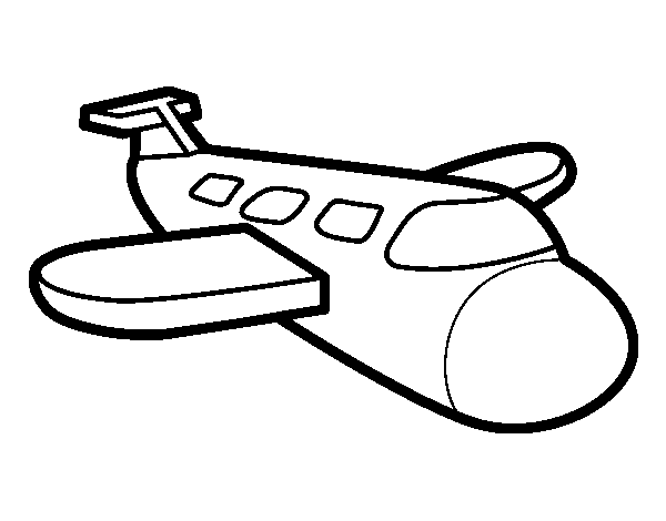 Dibujo de Airbus para Colorear