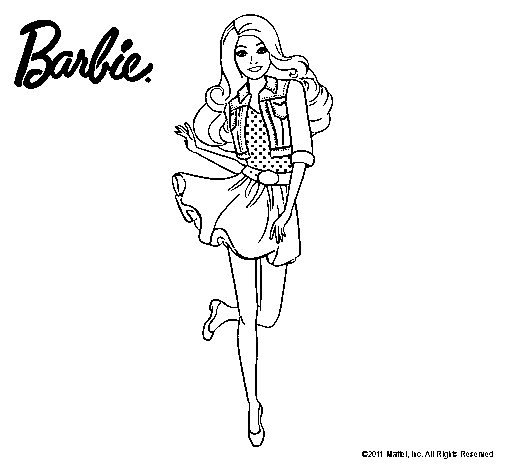 Juegos de cheap barbie de colorear