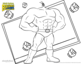 Dibujo de Bob Esponja - Planktonman para colorear