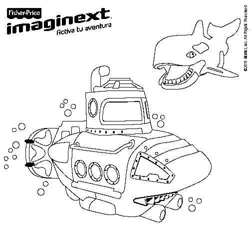 Dibujo de Imaginext 3 para Colorear