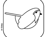 Dibujo de Pájaro II para colorear