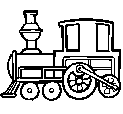 Dibujo de Tren 2 para Colorear