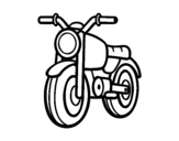 Dibujo de Un ciclomotor