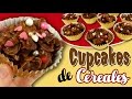 Cupcakes de cereales y chocolate