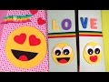 Tarjeta de San Valentín Emojis